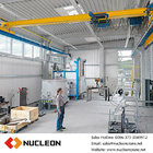European type nucleon 20 ton single girder overhead bridge crane heavy lift crane for sale