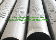API 5CT perforated large diameter spiral steel pipe on sale China Oasis factory