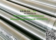 water filter pipe screens or Johnson wedge wire screen pipe oasis factory