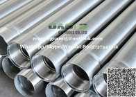 TP304 API seamless steel stainless well casing with thread connection