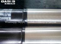 2018 New two layer mesh steel pipes/wire wrap screen jacket and based pipe with 5.8m length