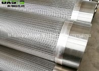 245mm out dia wedge wire screen pipe screen sleeve for deep water well