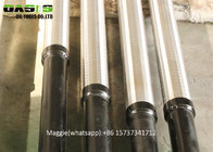 SS304 double layer tube well strainer wrap johnson pipe screen with perforated based casing pipes OEM ODM
