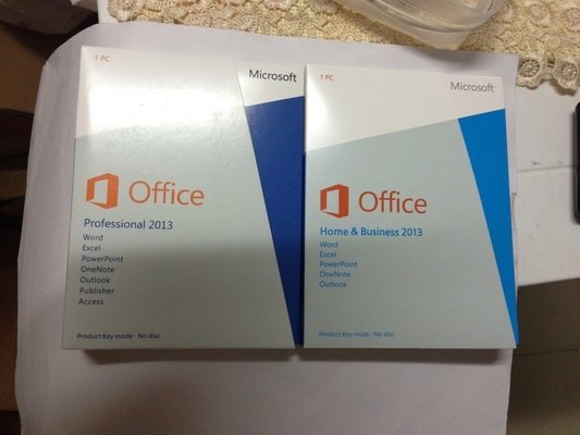 China Microsoft office 2013 Professional PKC with genuine FPP Key online full package supplier