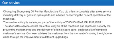 Chongqing Oil Purifier Manufacture Export Co., Ltd