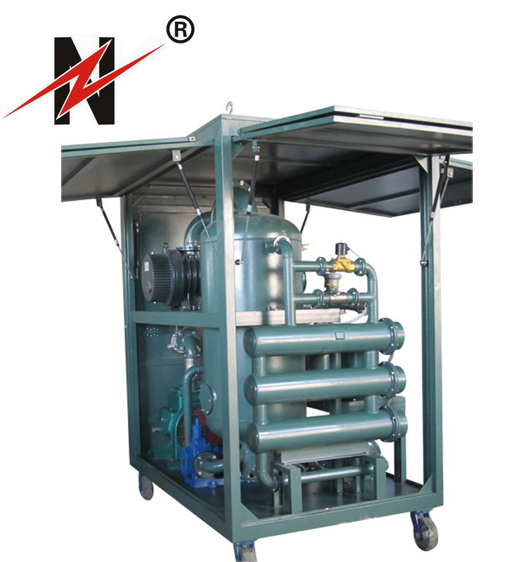 Series ZYD-I Weather-Proof Insulation Oil Purifier/ Tranformer Oil Regeneration Plant Oil Recycling Machine