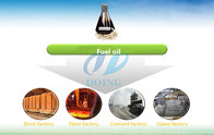 What is fuel oil application of continuous fully automatic waste tyre pyrolysis plant?