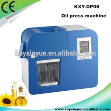 China High efficiency Colorful automatic mini oil press machine testing and quality control sunflower oil extractor supplier