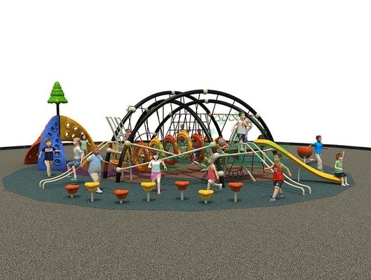 China kids outdoor play zone commercial grade playground equipment supplier