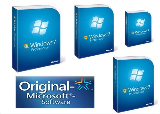 Windows 7 Professional Retail Box DVD Retail Sealed 32 bit and 64 bit