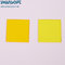 2mm Cutoff type colored yellow 510nm glass bandpass optical filters JB510 supplier