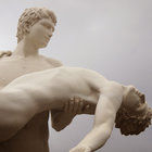 Homosexual Theme Life Size True Love Of Gay Men Natural Marble Statue