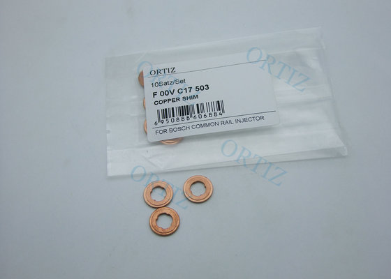 China Rex ORTIZ injector copper washer F00VC17503 common rail injection copper ring 7* 1.5 *15MM supplier
