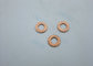 Rex ORTIZ F 00V C17 505 injection copper washer (size 7.1*15*2.5) injector nozzle golden metal ring shims F00VC17505 supplier