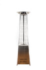 Tall Warmest Triangle Patio Heater 10 Hours Heating Time Battery Igniter