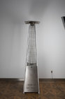 Decorative Square Glass Tube Patio Heater 8kW All Weather Protective