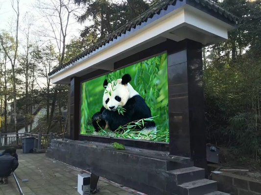 China Mountain SMD Outdoor Full Color Led Display Panel P10 Led Screen supplier