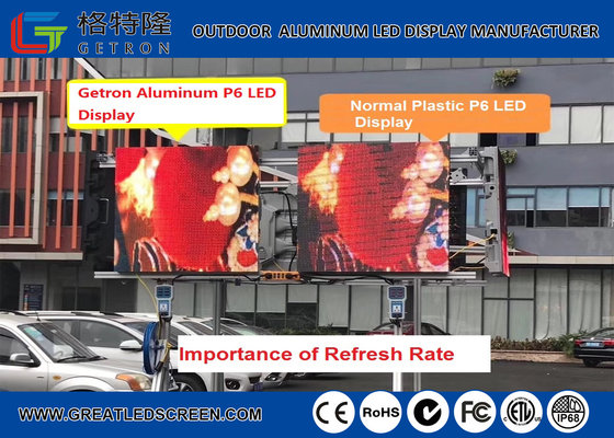 China High Brightness 7000CD Led Video Screen  Outdoor Smd Led Screen With Low Rate Of Dead Lamp supplier