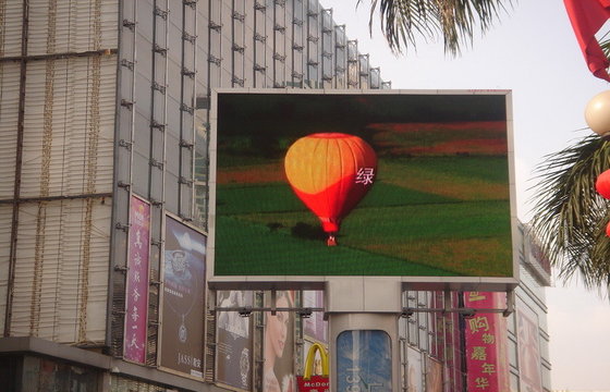 China 8000 Cd / ㎡ Outdoor Led Billboard Advertising High Refresh Rate supplier