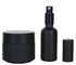 50ml Matte Black or white Glass Cream Jar For Cosmetic Cream Jar supplier