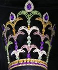 BIg stones rhinestone crowns crystal wholesale pageant crowns PAYAPAL payment yiwu supplier manufactuer of crowns