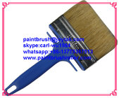 Paint brush Natural pure bristle Chinese bristle synthetic mix wood handle factory made 1 inch PB-008