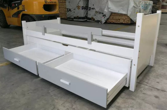 China Cheap Price Modern Plywood and Solid wood Single Children Bed supplier