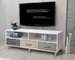 TV stand Cabinet and open storage options Chipboard with melamine finish Oak and White supplier