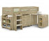 Factory Cheap Price Latest Design Kids Bunk Bed with Desk and Storage supplier