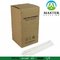 Biogradable customized kraft box packed  colorful drinking paper straws supplier