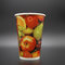 16oz Cold Drink Double PE Single Ice Paper Cup  with Lids supplier
