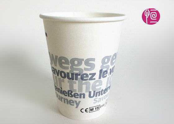 China 12 oz  Recycled Paper Cups For Hot Beverage Such As Coffee / Milk supplier