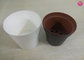 300gsm Top 95mm Flower Pot Disposable Paper Containers For Flower supplier