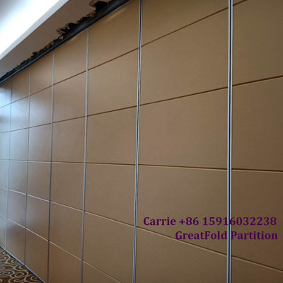 China high quality folding moving glass waterfall partition for office supplier