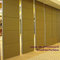 Wooden panel movable folding partition wall for conference room supplier