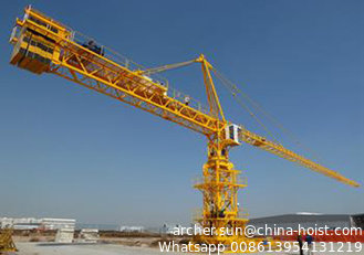 China Tower Crane jib length can be customized,with additional remote control device supplier