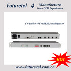 China Fiber Optical E1 interface 8 4voice  Ethernet 4RS232 multiplexer manufacturer