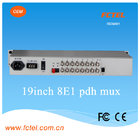 China 19 inch 8E1 PDH multiplxer manufacturer