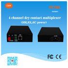 China 4 Ports Dry Contact DAQ Fiber Switch Demultiplexer manufacturer