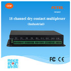 China 16chs Single Mode Fiber Data Storage Dry Contact Closure manufacturer