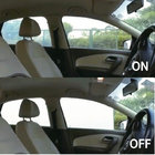 PDLC switchable pravicy smart glass film for cars with remote control