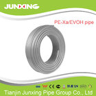 25*3.8 PEX-A/evoh oxygen barrier heating floor pipes for water supply