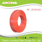32mm pe-rt/evoh floor heating pipine from Junxing with red color