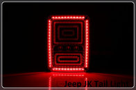 New Snake Style Rear LED Reversing Brake Turn Signal Tail Light for 2007 - 2017 Jeep Wrangler JK