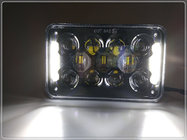 original factory price 5" work lamp truck square 60w 4x6 led headlight for Jeep wrangler