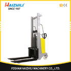 Low price material handling tools China 1000kg semi-electric stacker manufacturer