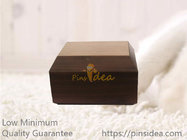 Rich Cherry Wooden Traditional Pet Funeral Cremation Ashes Urn Casket Box