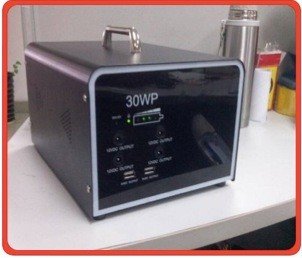100 Watt  Inverter Portable Solar Power Generator Enviromental Friendly