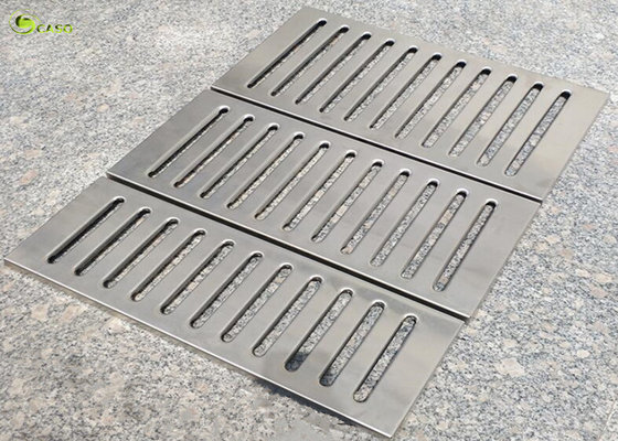 China Safety Drainage Steel Grilles Paltforms Galvanized Metal Grid Grating Floor supplier