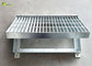 Heavy Duty Step Steel Bar Grating Highway Burglar Drain Trench Cover With Frame supplier